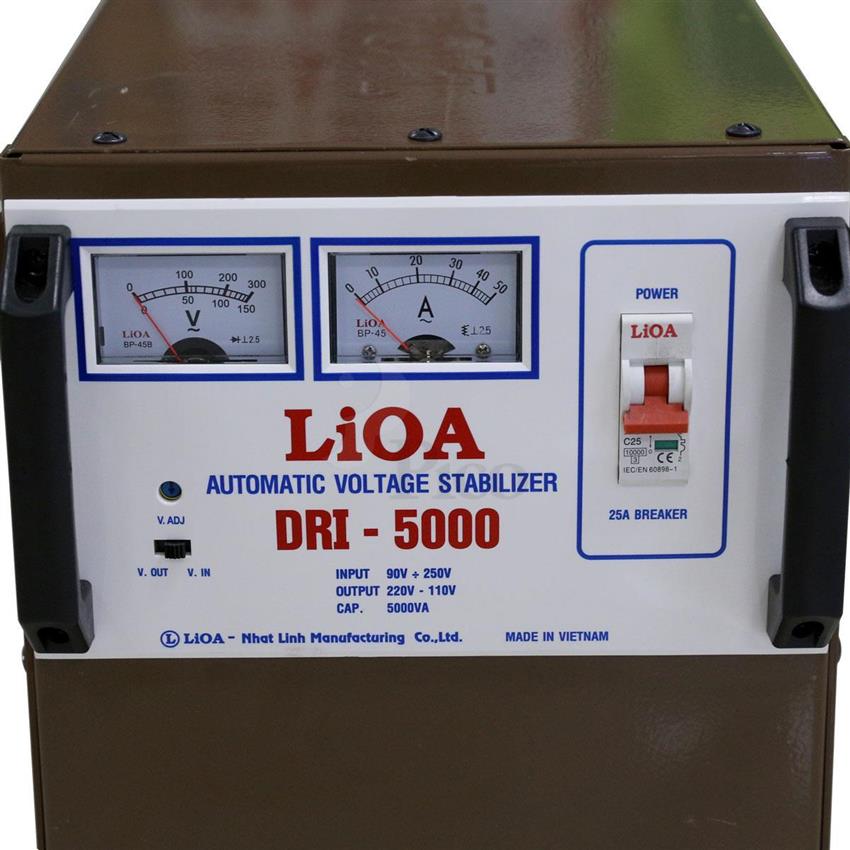 Lioa Hải Phòng phân phối nhiều mẫu mã ổn áp Lioa đa dạng