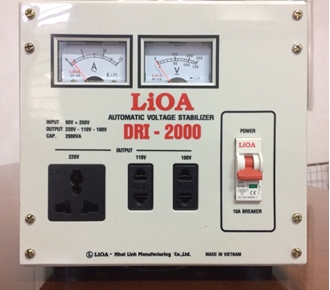 Ổn áp lioa 1 pha DRI-2000